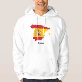 Moletom Desenho de Souvenir com Bandeira da Espanha dentro