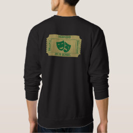 Moletom Desenho do Bilhete (Costas) - Booster Crewneck