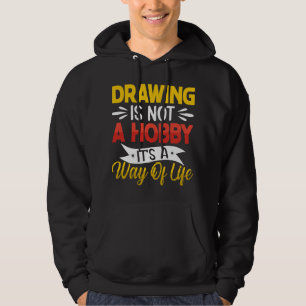 Moletom Desenho não é uma amante de arte artística engraça
