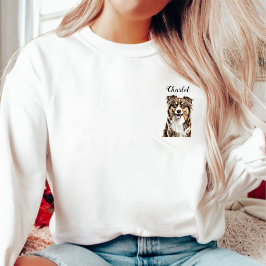 Moletom Desenho Personalizado de Cópulos de Borda Personal