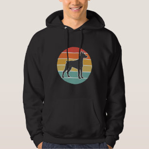 Moletom Desenho Vetorial Silhueta Cachorro Vintage Pôr do 
