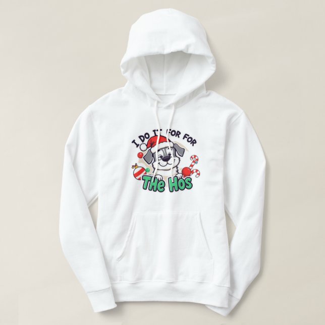 Moletom Design Cachorro Louco Mente Eu Faço Para Os Papais (Frente do Design)