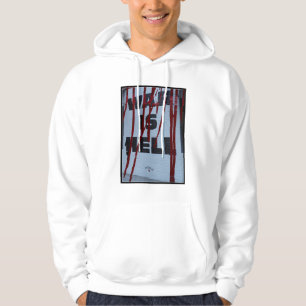 Moletom Design com Protesto Visual Urbano War is Hell