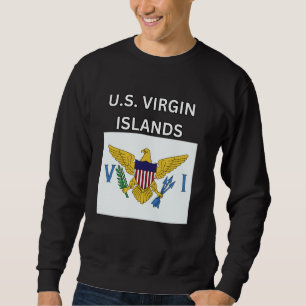 Moletom Design das Ilhas Virgens dos Estados Unidos