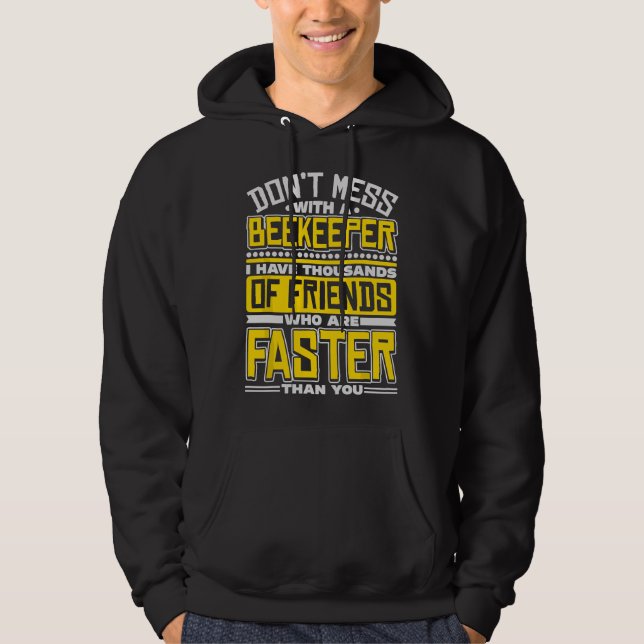 Moletom Design de Apicultor para Homens e Mulheres, Abelha (Frente)
