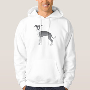 Moletom Design de Aroma-Aroma Azul E Branco Italiano
