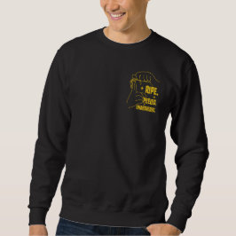 Moletom Design de Banana em ASL - Madura, Descascada, Sem 