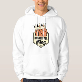 Moletom Design de Basquete King - Estilo da Coroa