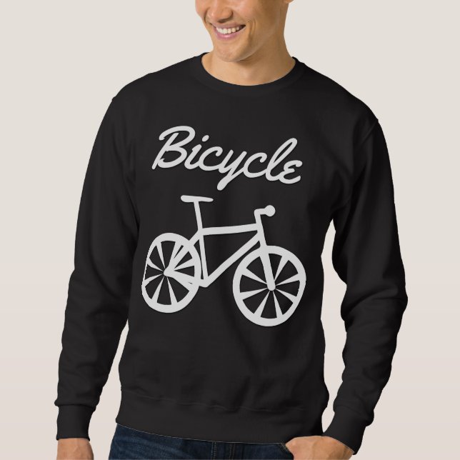 Moletom Design de Bicicleta Simples (Frente)