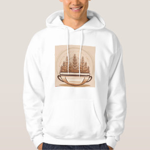 Moletom "Design de café retrô minimalista - Eterno