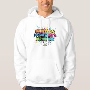 Moletom Design de Citação Motivacional de Sucesso é uma Jo