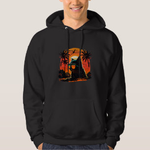 Moletom Design de férias para amantes de gatos gato de ócu