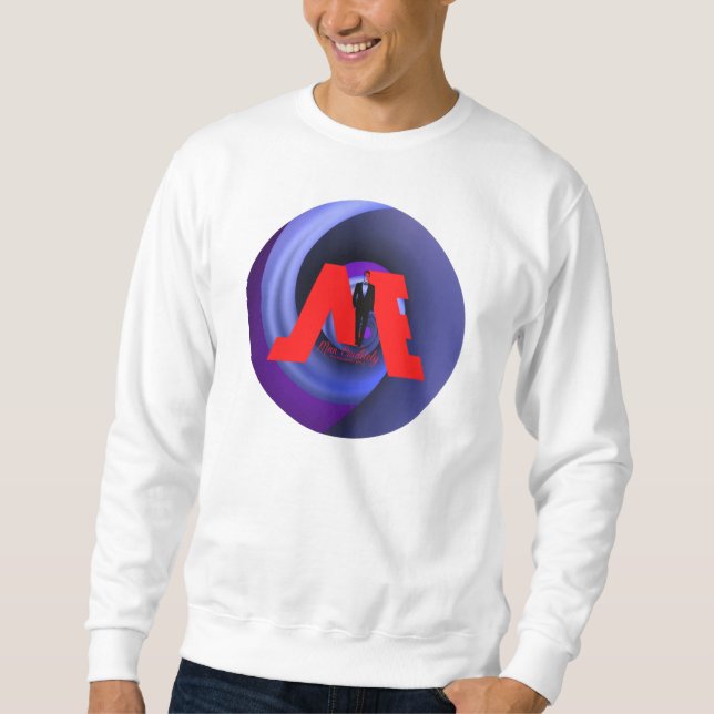 Moletom Design de FloState "ME" Homem Roxo Vórtex2 (Frente)