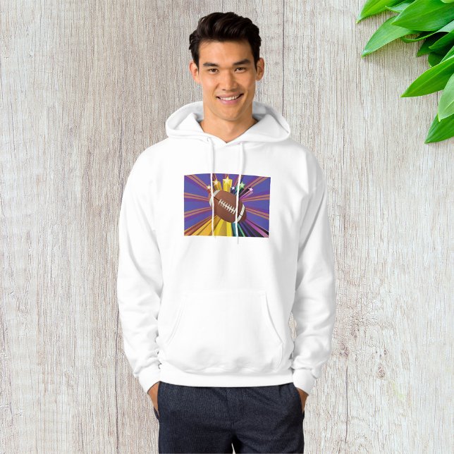 Moletom Design de futebol com arte de fã desportiva vibran (Criador carregado)