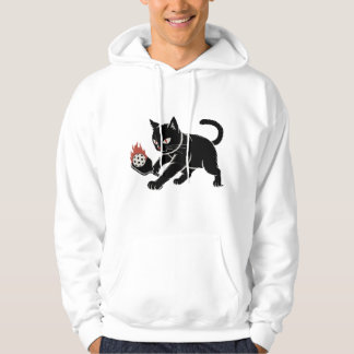 Moletom Design de Gato de Gato do Clube Pickleball Kuching