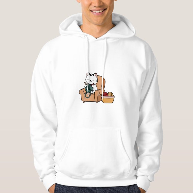 Moletom design de gato fofo | design para gatos amantes (Frente)