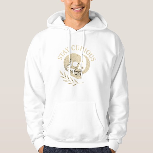 Moletom Design de Gráfico Estético Escuro e Edgy (Frente)