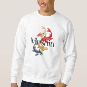 Moletom Design de Koi Mushin para Disciplina Calma e Clare