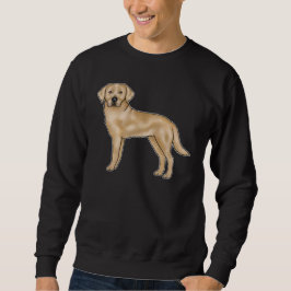 Moletom Design de Lab Dog de desenho animado do Retriever 