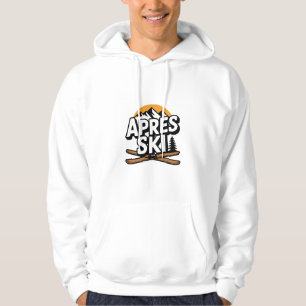 Moletom Design de Lodge de Inverno Vintage Après Ski