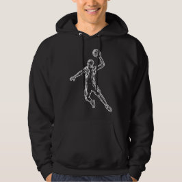 Moletom Design de Luz de Enterro de Jogador de Basquete
