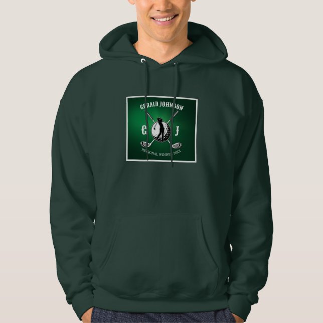 Moletom Design de Monograma Elegante Minimalista (Frente)