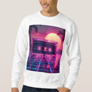 Moletom Design de Música Estética Vaporwave