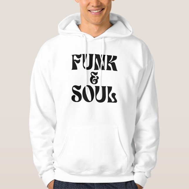 Moletom design de música funk e soul (Frente)