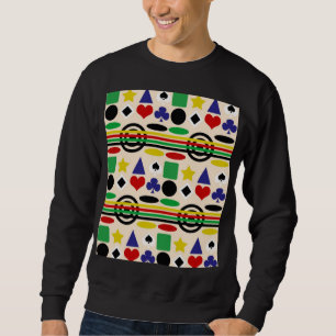 Moletom Design de padrão nórdico escandinavo tribal