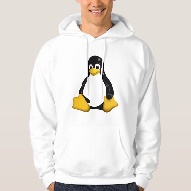 Moletom Design de pinguim-camisa (Frente)