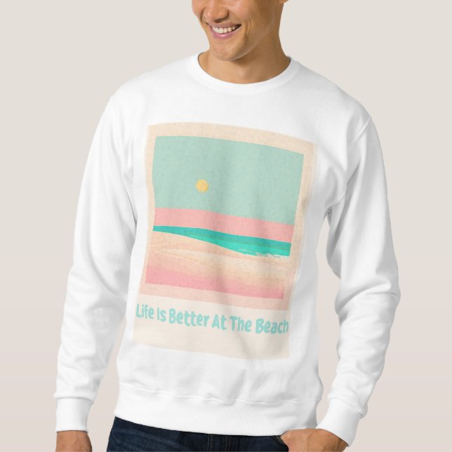 Moletom Design de praia (Frente)