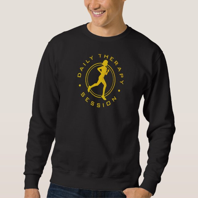 Moletom Design de Sessão de Terapêutica de Execução Diária (Frente)