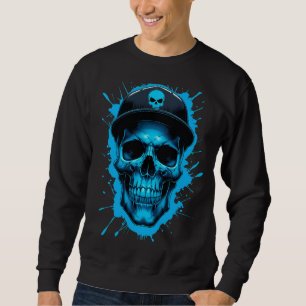 Moletom Design de streetwear urbano com arte de respingo d