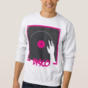 Moletom Design de Vinil Disco Retro