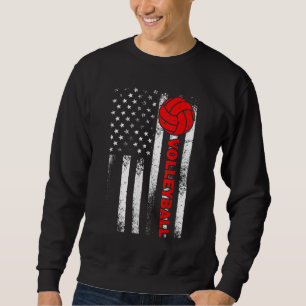 Moletom Design De Voleibol Engraçado Para Homens Mulheres