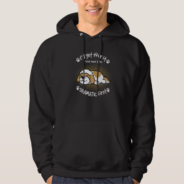 Moletom Design Divertido de Shih Tzu para Amantes e Donos  (Frente)