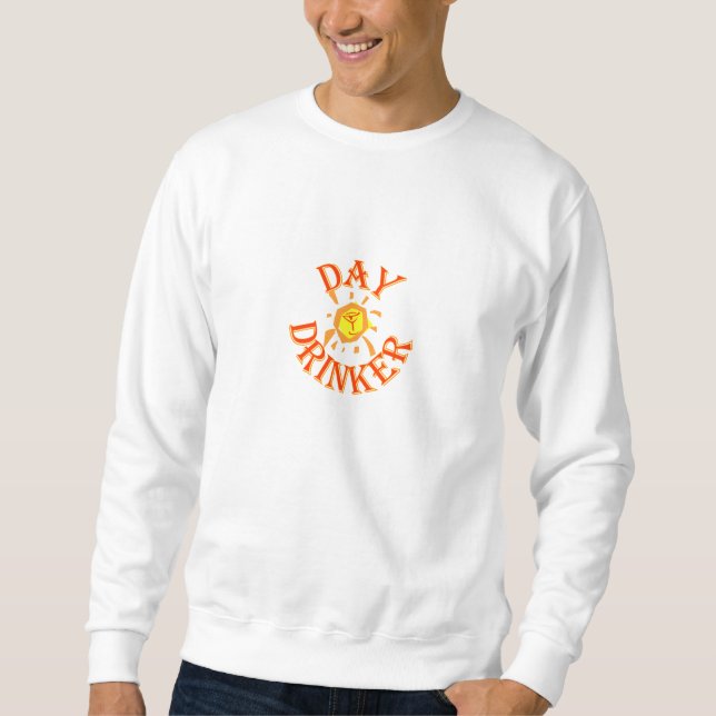 Moletom Design do DayDrinker das mulheres - a camisola dos (Frente)