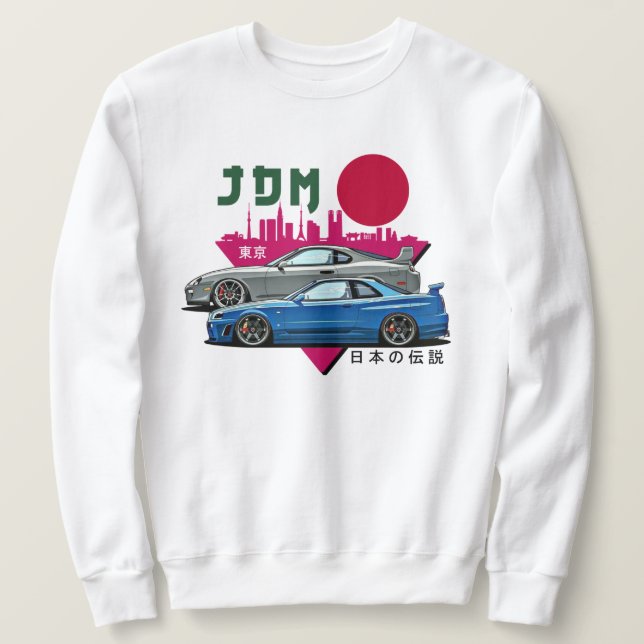 Moletom Design do estilo de JDM (Frente do Design)