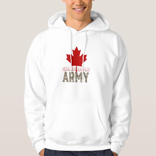 Moletom Design do Exército Canadense T-Shirt (Frente)
