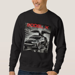 Moletom Design do Tesla Model X SUV Elétrico | VE Futurist
