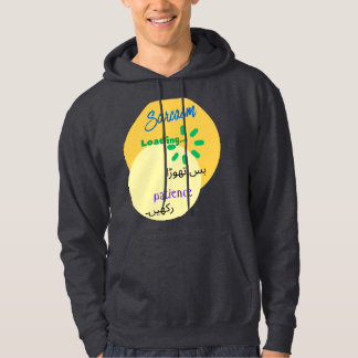 Moletom Design engraçado e espirituoso em urdu sobre sarca