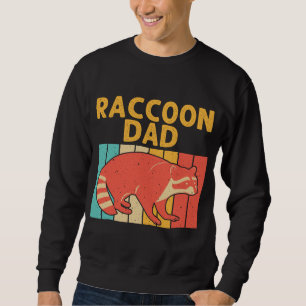 Moletom Design Funny Raccoon Para O Pai Do Avô Raccoon L