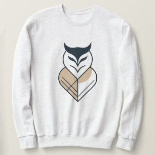 Moletom design geométrico do logotipo da OWL