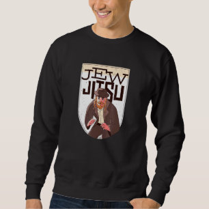 Moletom Design Judeu-Jitsu Do Rabino Homem Judeu Fazendo J