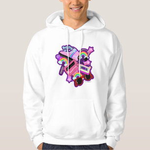Moletom Design mega do néon 80s