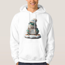 Moletom Design: "O sapinho não gosta do frio