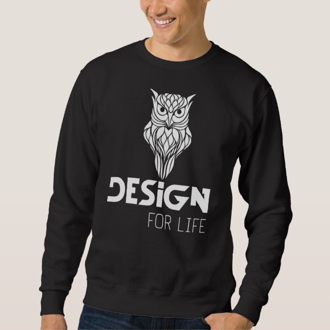 Moletom Design para a vida boa 1 (Frente)