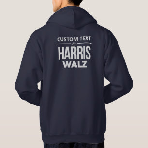 Moletom Design personalizado para Harris Walz