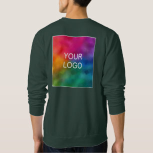 Moletom Design traseiro Adicionar Fazer Upload de Logotipo