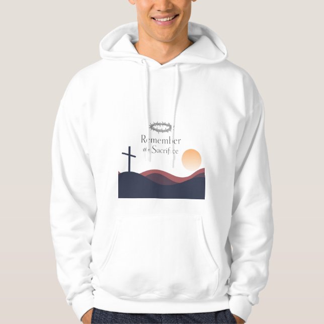 Moletom Designs de POD Baseados na Fé que Geram Vendas Rea (Frente)